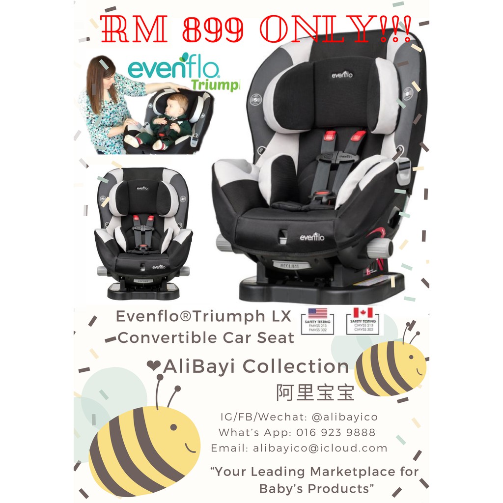 evenflo triumph lx 65