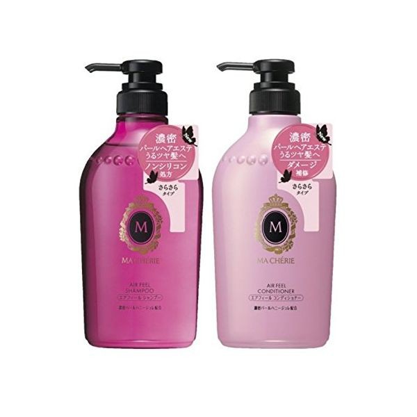 Shiseido Ma Cherie Air Feel Shampoo Conditioner 450ml Shopee Malaysia