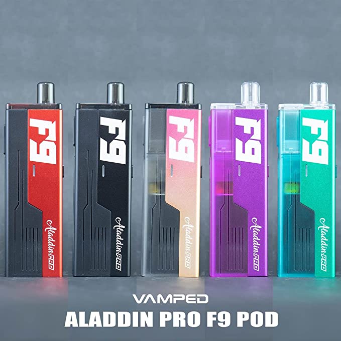 Ready Stock] Aladdin Pro F9 | Translucent Edition | New Chip | 3.5ML | 1100  mAh | 0.8ohm | Adjustable Airflow | Shopee Malaysia