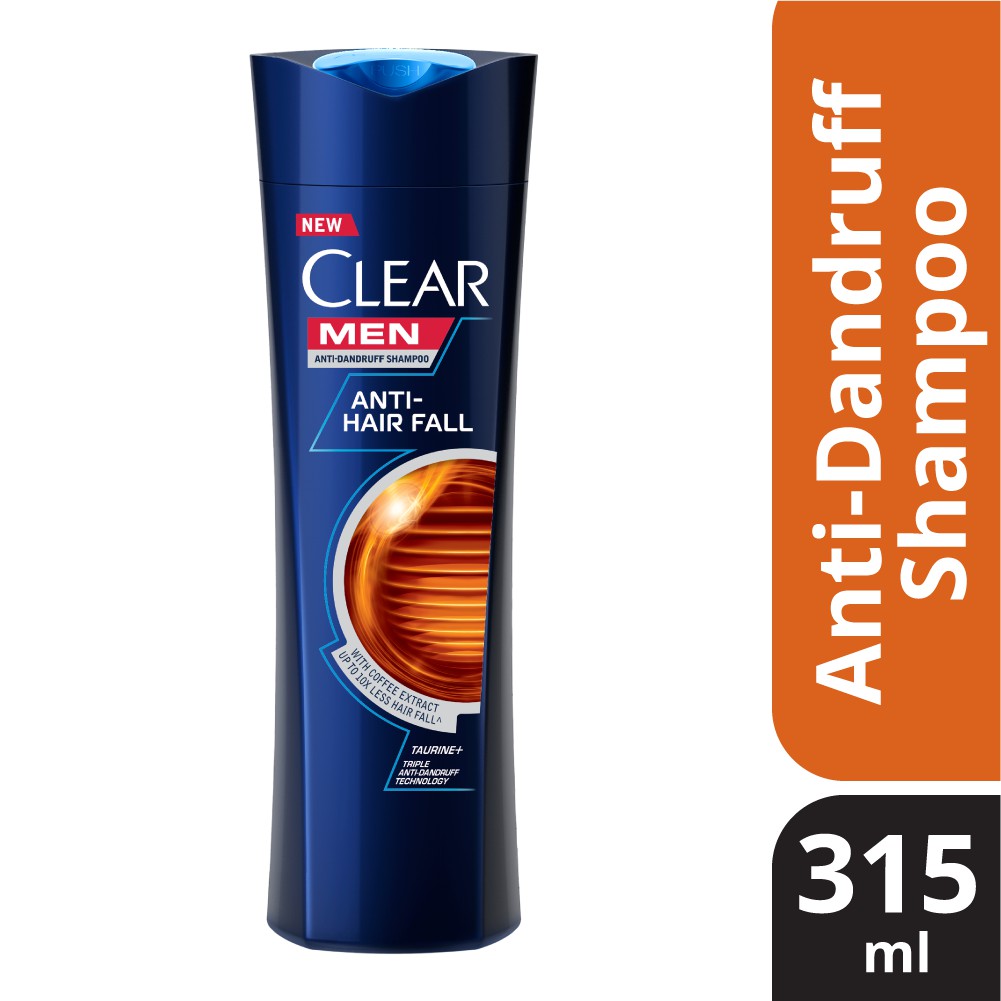 Clear Men Anti Hair Fall Anti Dandruff Shampoo 315ml Shopee Malaysia