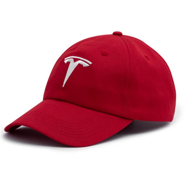 BAGA Compatible with Tesla Logo Embroidered Adjustable Baseball Caps for Men and Women Hat Travel Cap Racing Motor Hat 