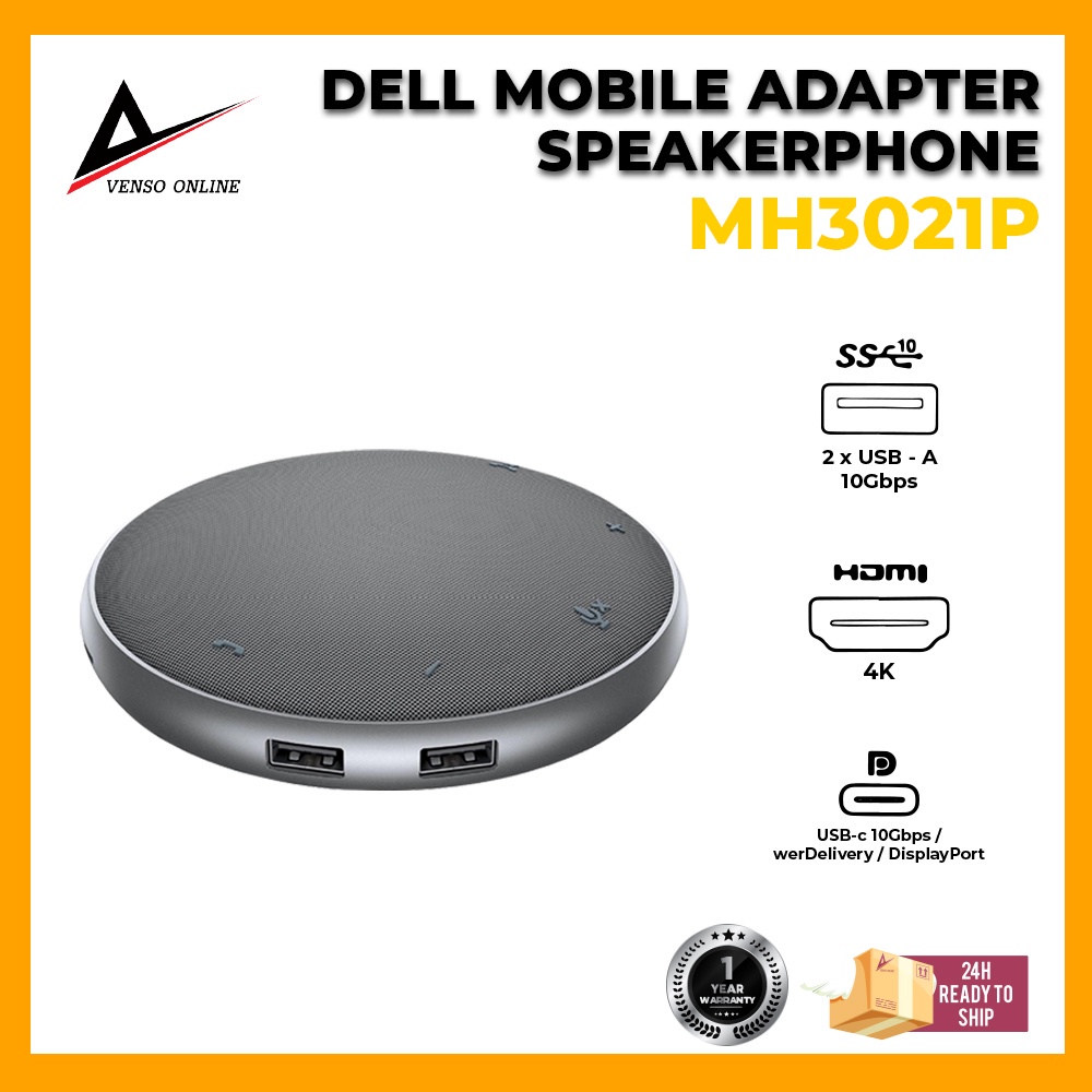 Dell Mobile Adapter Speakerphone (MH3021P) Shopee Malaysia
