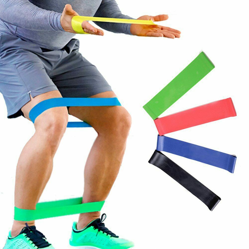 Female Elastic Resistance Rubber Band Stretch Exercise Fitness Male