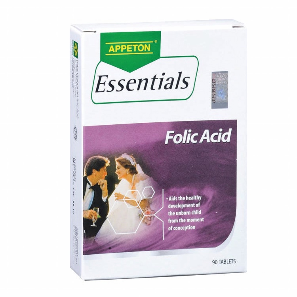 Appeton Essential Folic Acid 400mcg 3x30's | Shopee Malaysia