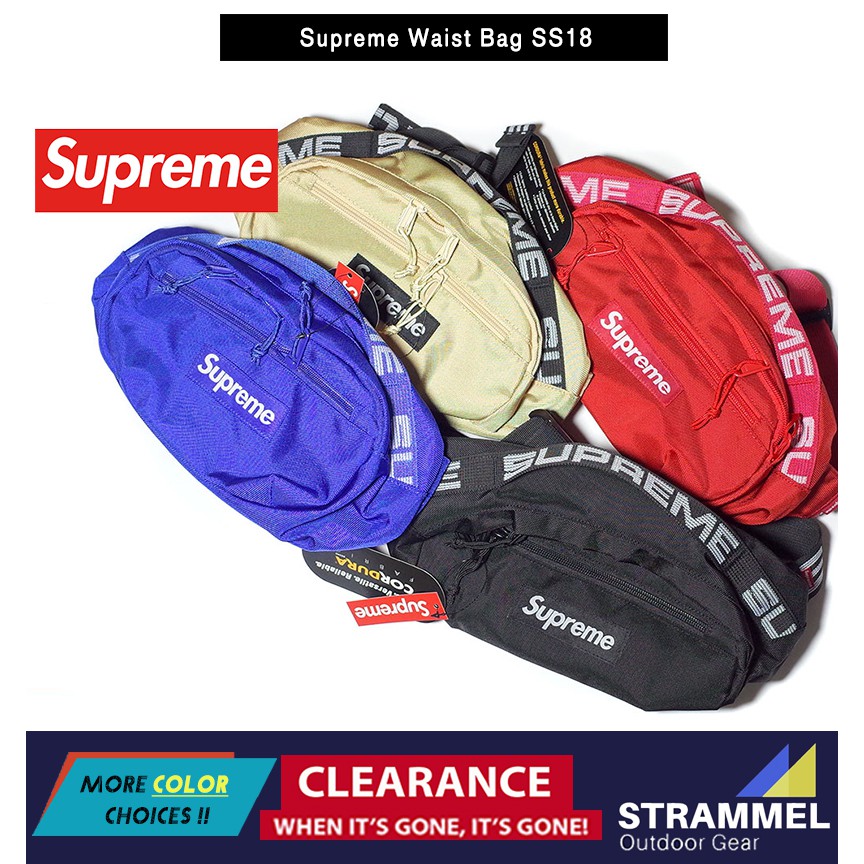 supreme waist bag fanny pack