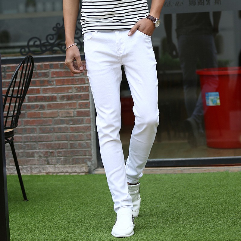 mens fashion white pants