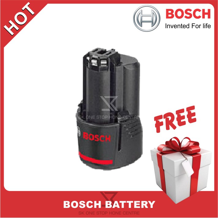(Original) BOSCH GBA 12V 1.5 / 2.0 AH BATTERY (10.8v 1.5ah battery