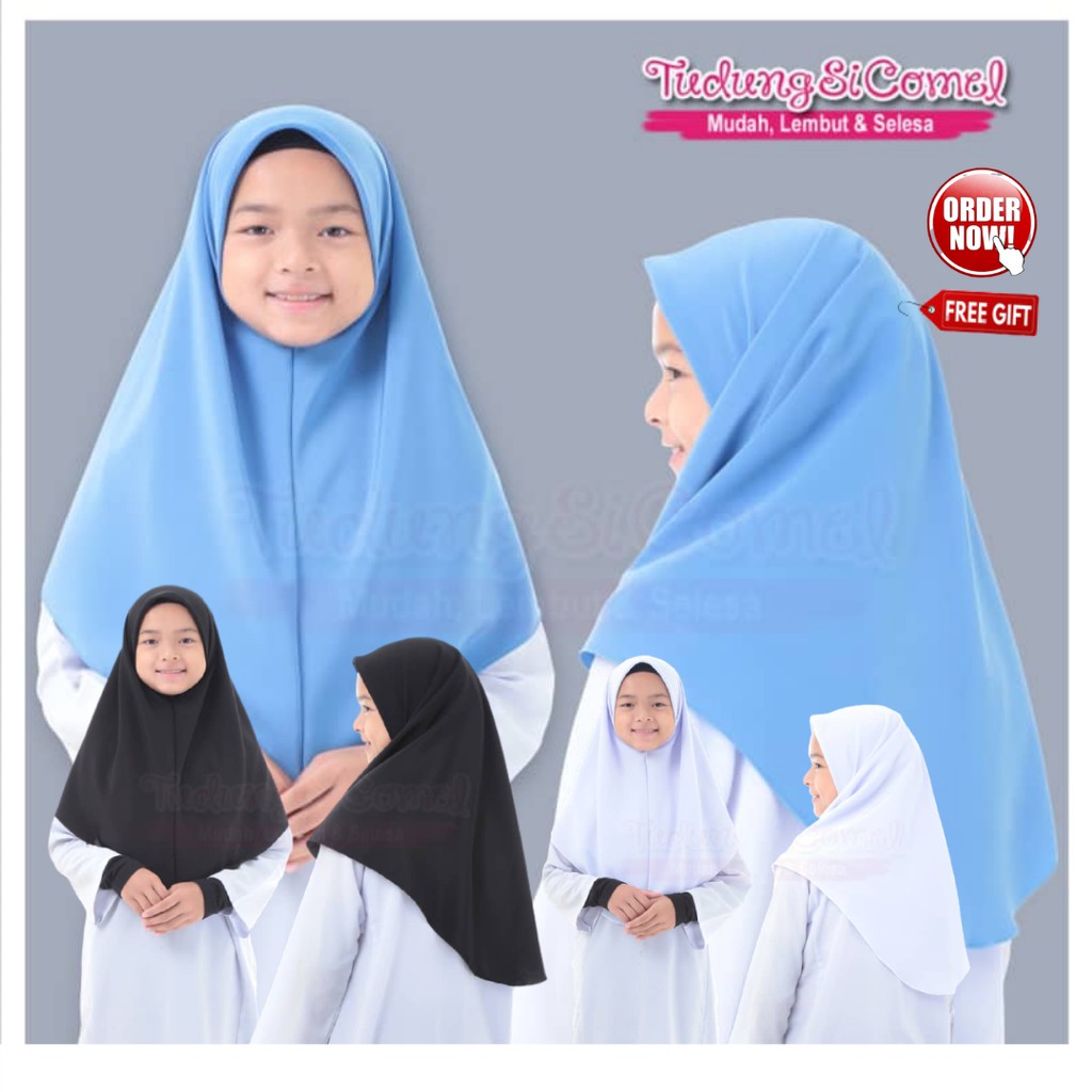 Tudung Sekolah Dua Lapis Istimewa By Tudungsicomel Tudung Sekolah Rendah Menengah