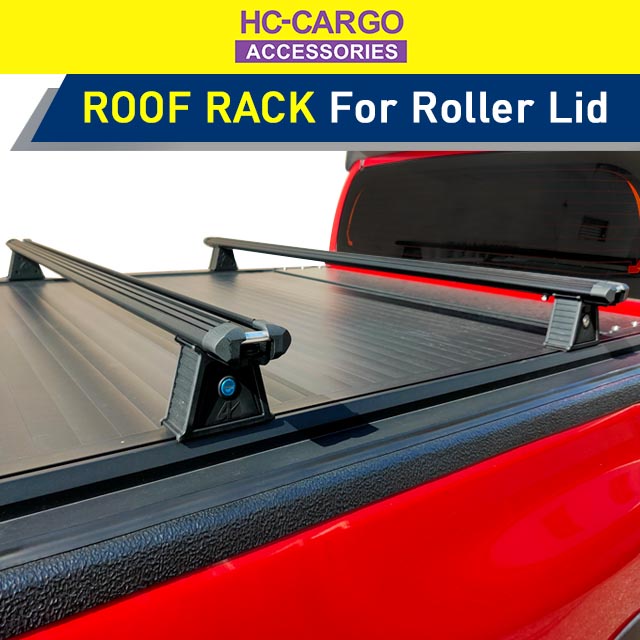 Hc-Cargo Roller Lid Roller Shutter Rack Cross Bar - Support Up To 80KG (2PCS) roof rack Pickup Truck Trunk