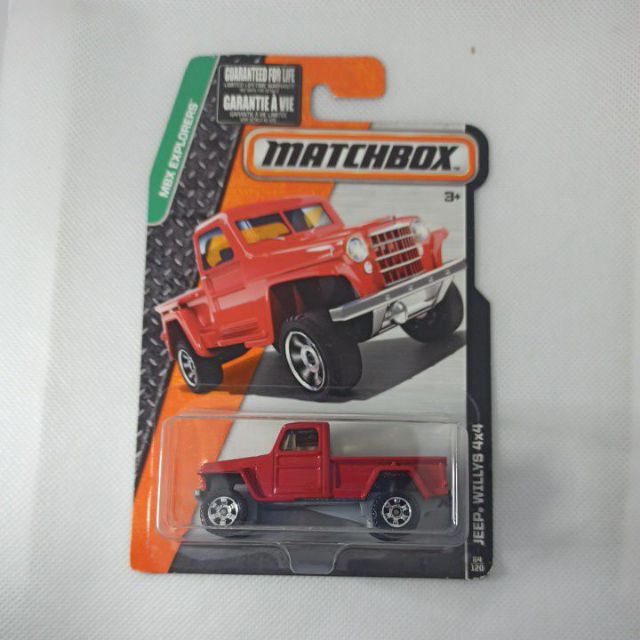 jeep willys matchbox