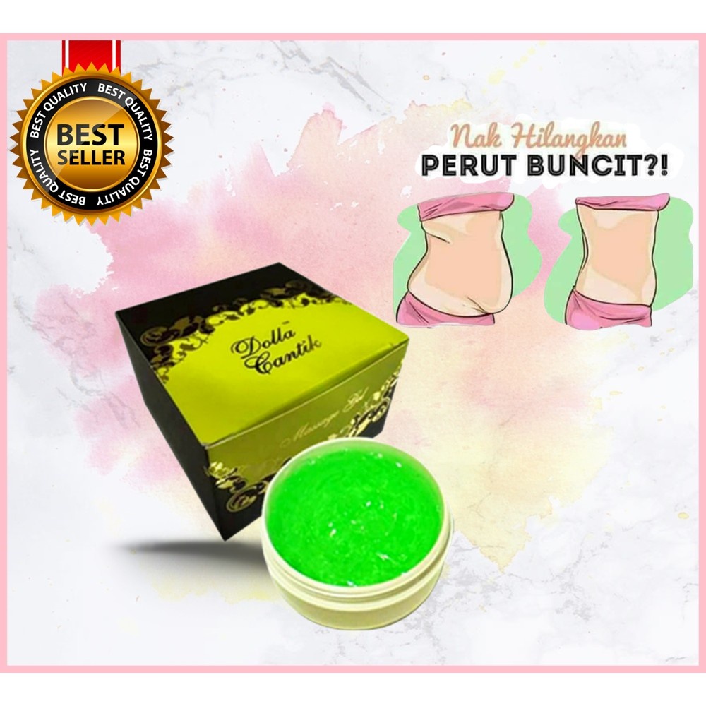 DOLLA CANTIK ORIGINAL HQ NOT230400475K. Gel Kurus Bakar Lemak Kempis Perut. Selulit Ibu Berpantang.