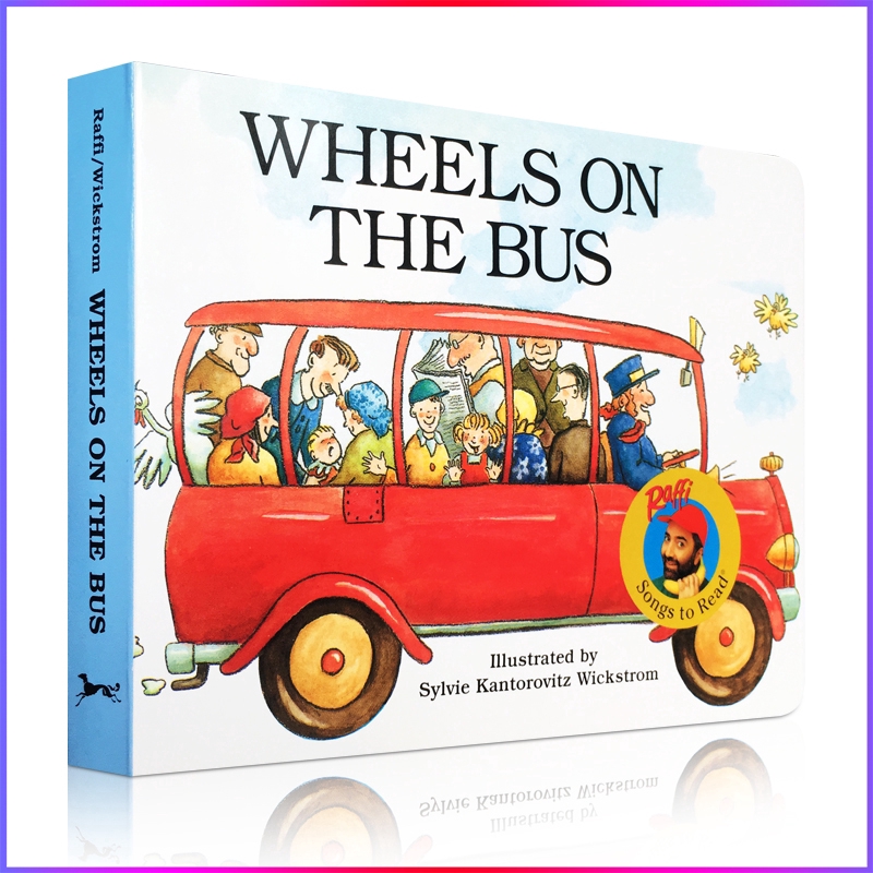 Wheels On The Bus Board Book Raffi Songs To Read 0 6 Years Old For Children Shopee Malaysia shopee