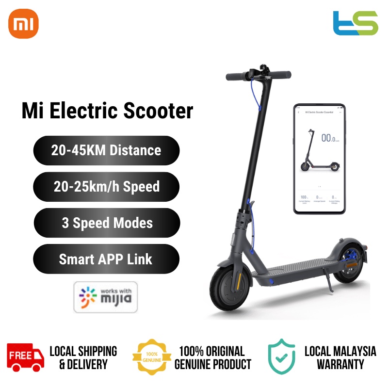 Xiaomi Mi Smart Electric Scooter Bike Essential Lite 1s Pro 2 3 With Speed 20 25kmh Foldable Global Version Shopee Malaysia