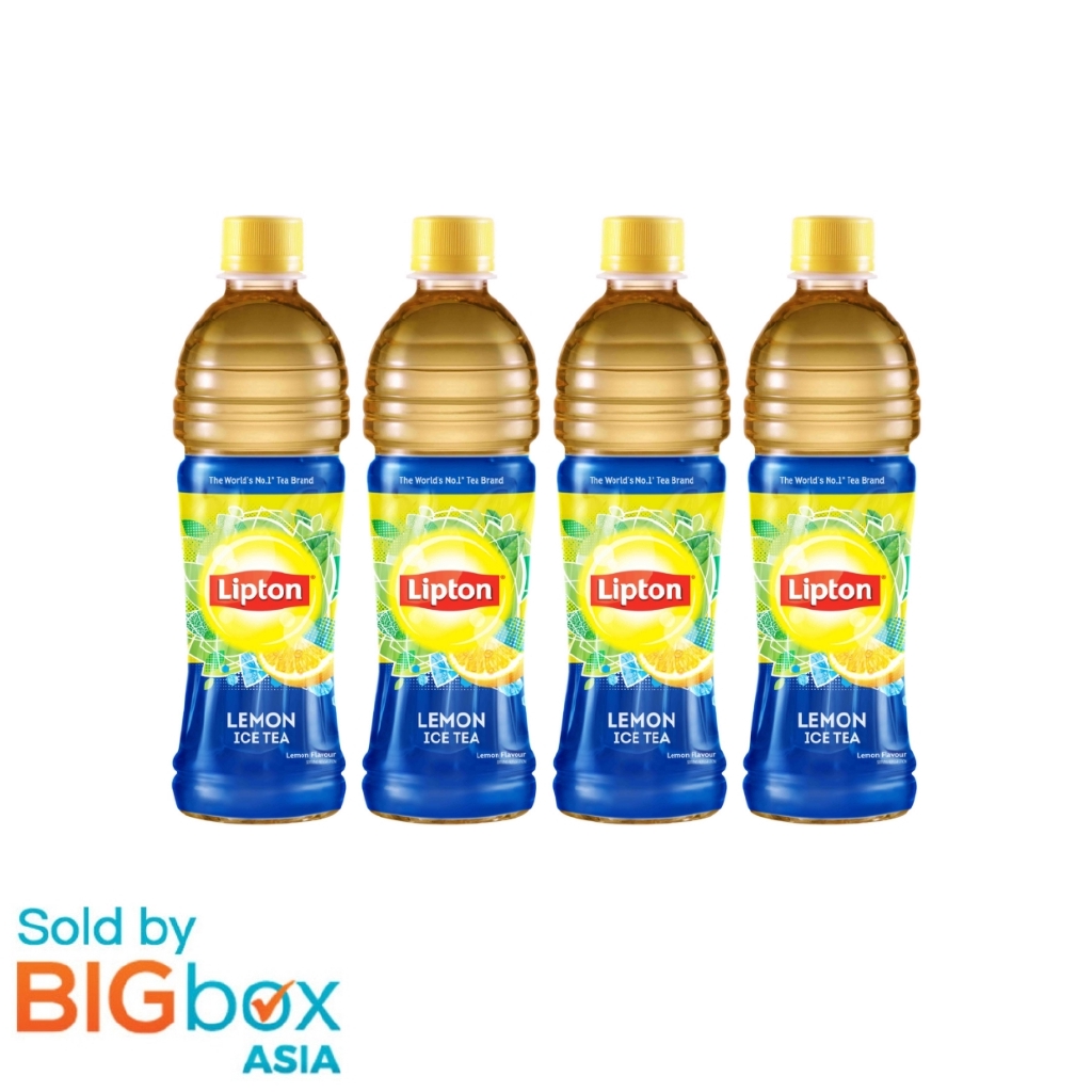 Lipton Lemon Ice Tea Pet 450ml X 4 Shopee Malaysia