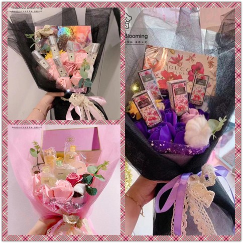 Majorco Ins风口红网纱香水花束 Valentine S Day Package Shopee Malaysia