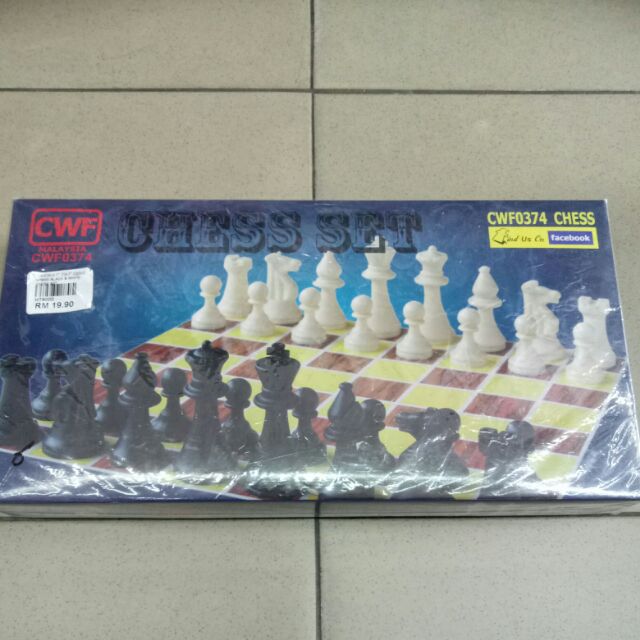 Chess set / catur set Royale brand tournament size | Shopee Malaysia