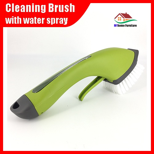 shopee: Cleaning tools Bathroom Kitchen Cleaning Brush with Water Spray (0:0::;0:0::)