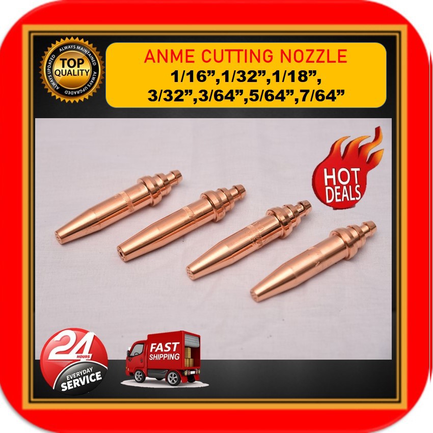 ANME CUTTING NOZZLE /ANM 16 OxyAcetylene Cutting Nozzle for use with Universal Cutter Shopee