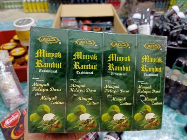 Minyak Rambut Kelapa Dara Plus Zaitun By Kosmetik Hanim Shopee Malaysia