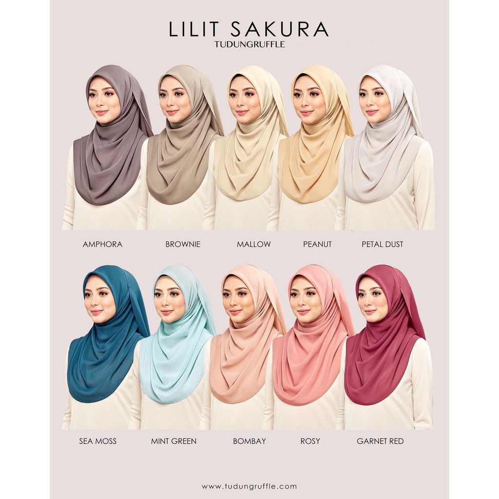 lilit tudung shawl