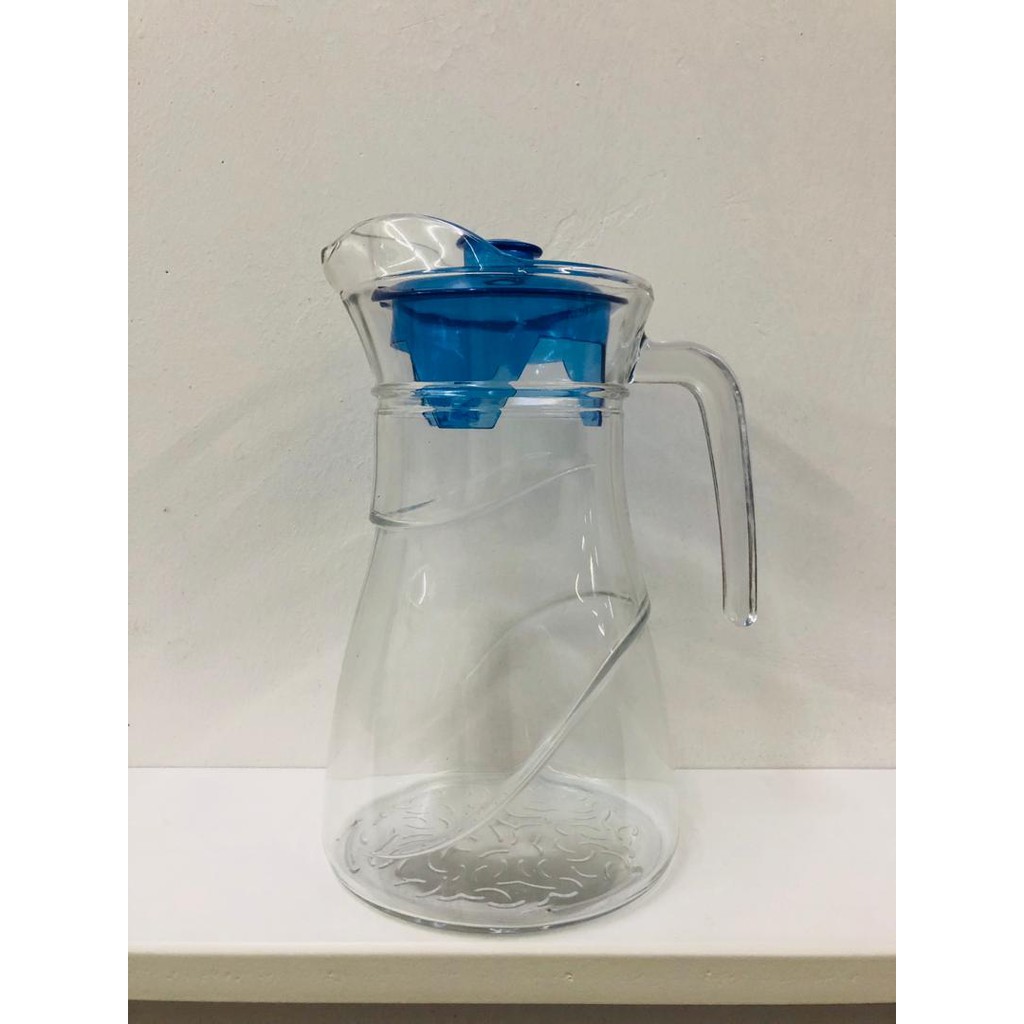 1.3Litre Glass Water Jug with Lid Jug Air Kaca Shopee Malaysia