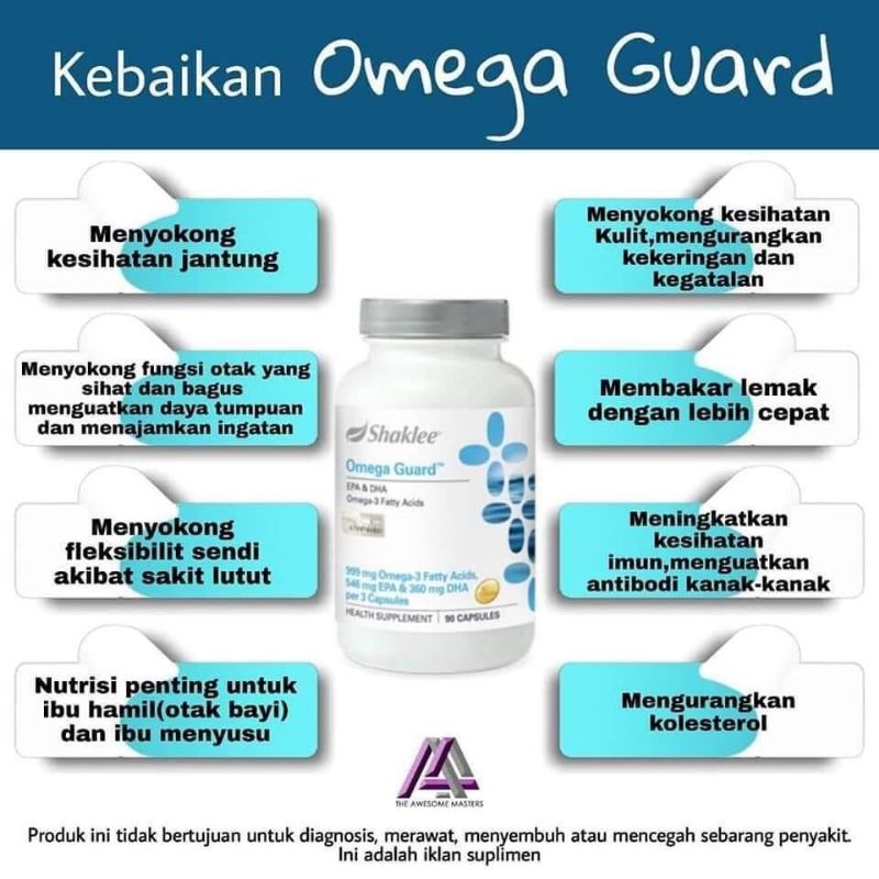 Original Omega Guard Shaklee Shopee Malaysia