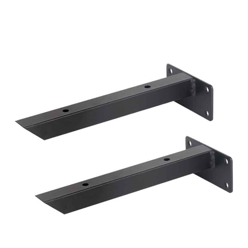 2pcs 10 35cm Length Furniture Heavy Duty Wall Mounting Angle Black Bench Table Support Shelf Bracket For Hinged Table 9 8x8cm Shopee Malaysia