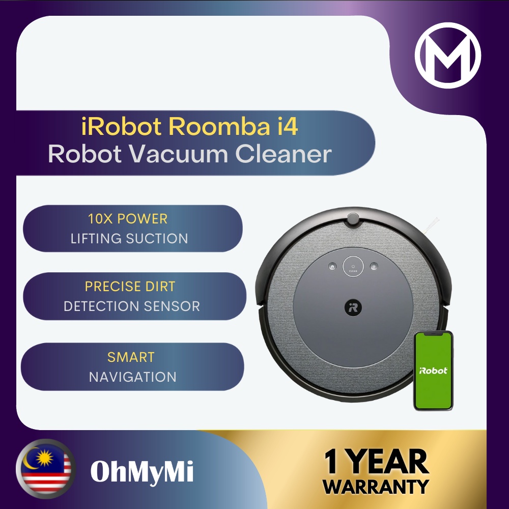 [GRAND SALES] iRobot Roomba i4 / i4+ USA Brand Smart WiFi Connected