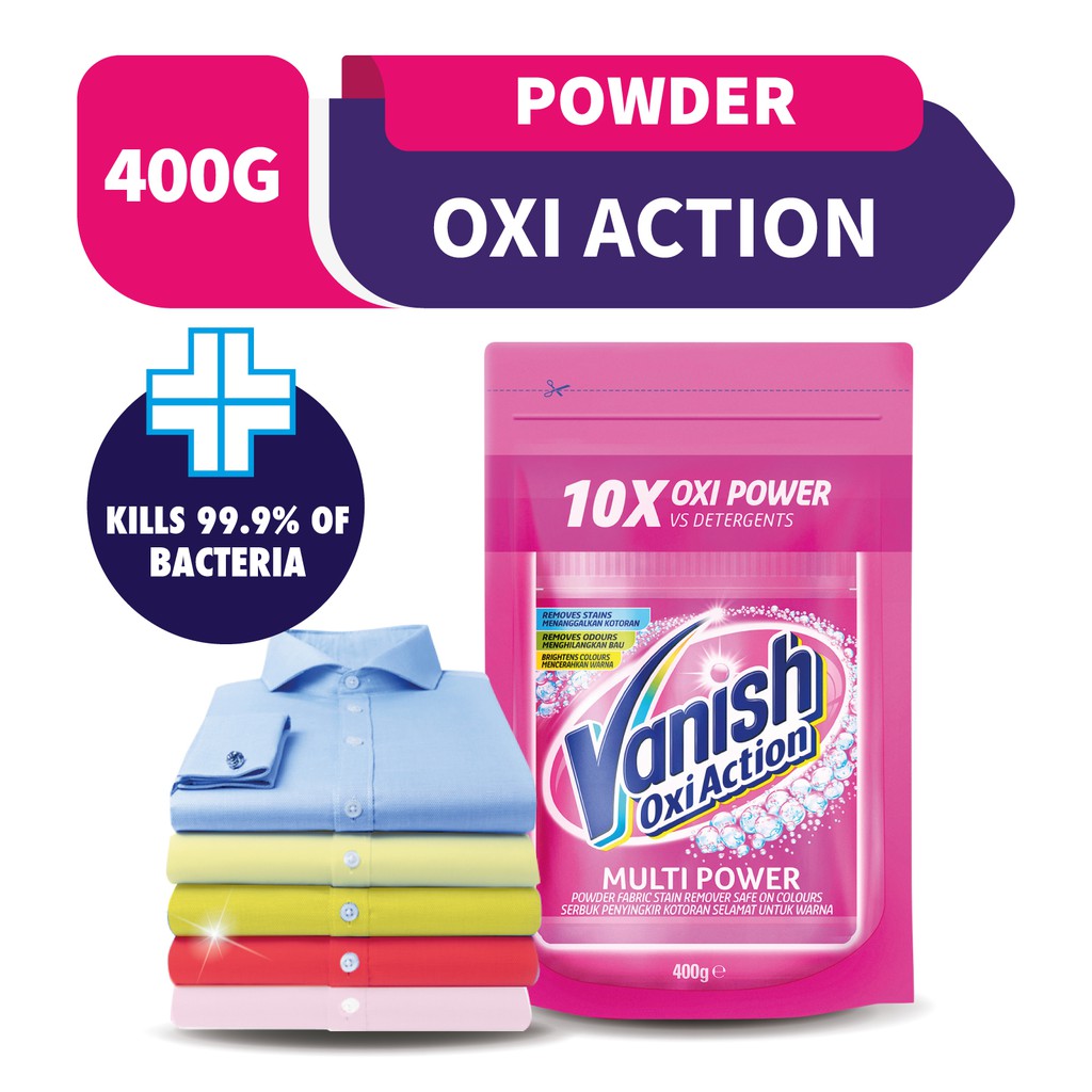 vanish laundry powder