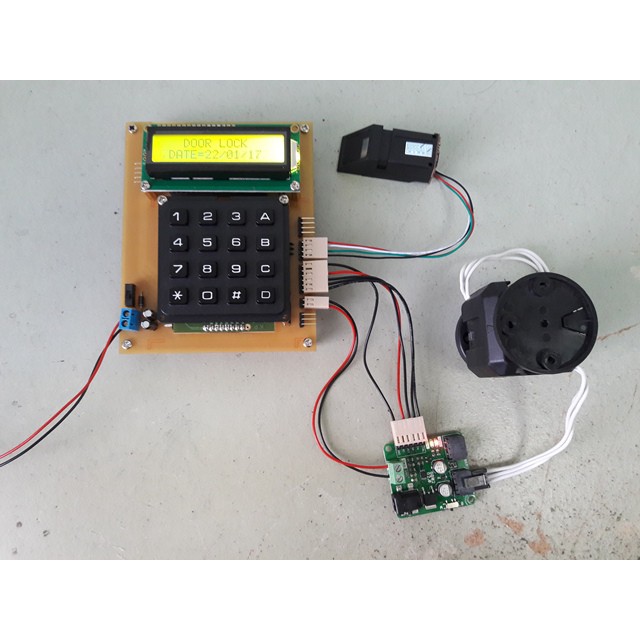 Fyp Fingerprint Door Lock Pic Project Shopee Malaysia