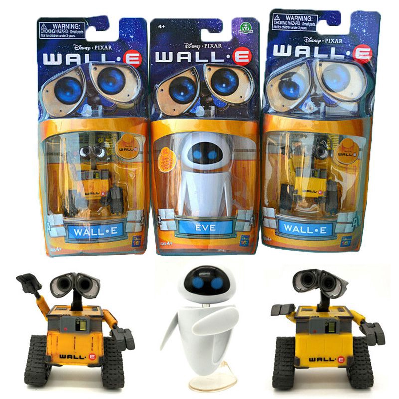 Kids 3 Styles Toy Wall E Eve Mini Robot Movable Action Figures Toys Gift Shopee Malaysia