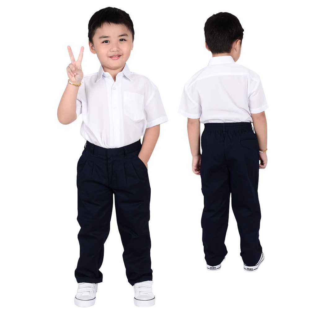 Primary Blue Long Pants Shopee Malaysia