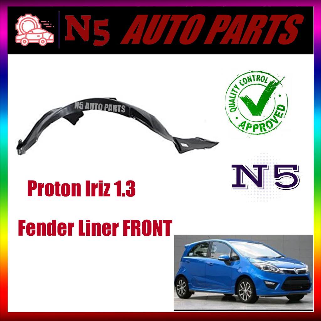 Proton Iriz 1.3 ORIGINAL FRONT Fender Liner/Daun Pisang | Shopee Malaysia