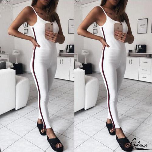 Womens Bandage Evening Party Playsuit Ladies Romper Long Jumpsuit Size 6-14 UK