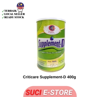 Criticare Supplement-D / Supplement D Vanilla Formula For Diabetic ...