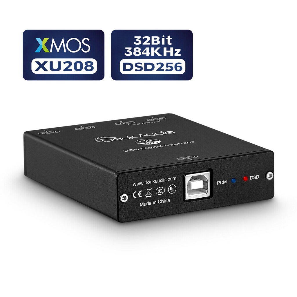 Douk Audio XMOS XU208 USB to Coaxial /Optical /12S Converter Digital