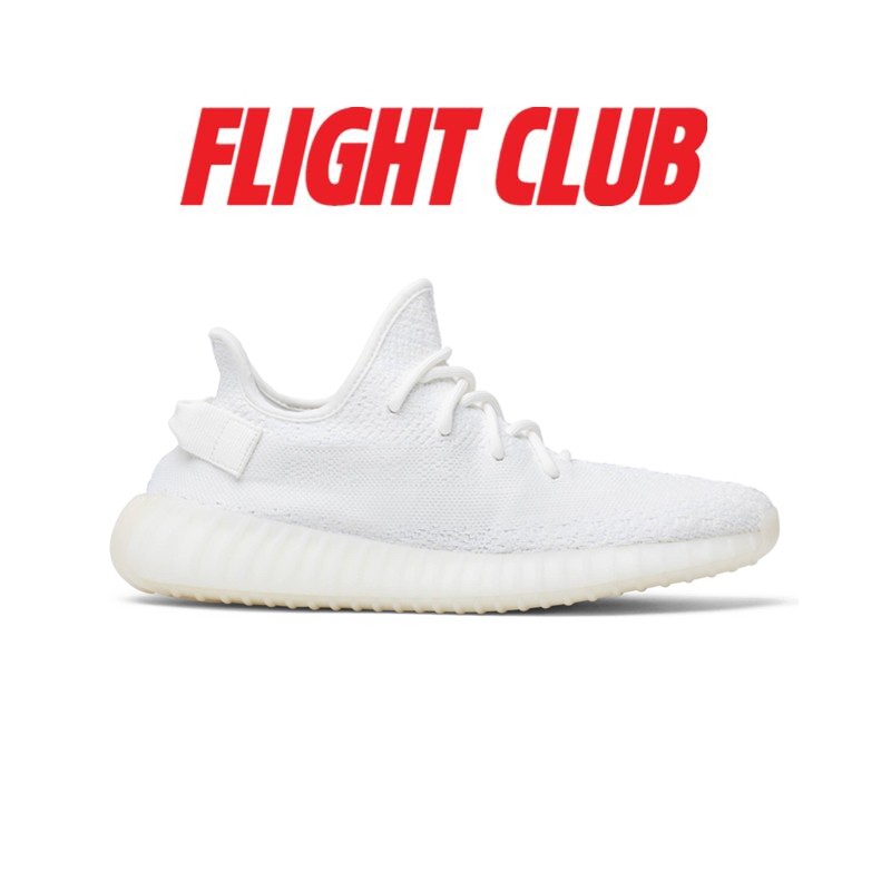 yeezy triple white flight club
