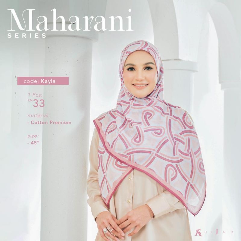 Dherbs Bawal Maharani As hijab Clear Stock #murah