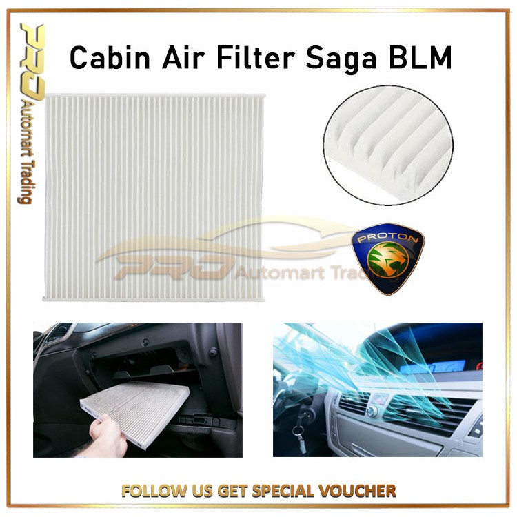Cabin Air Filter Proton Saga BLM / FL / FLX / SAVVY ...