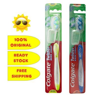 colgate brush with cap