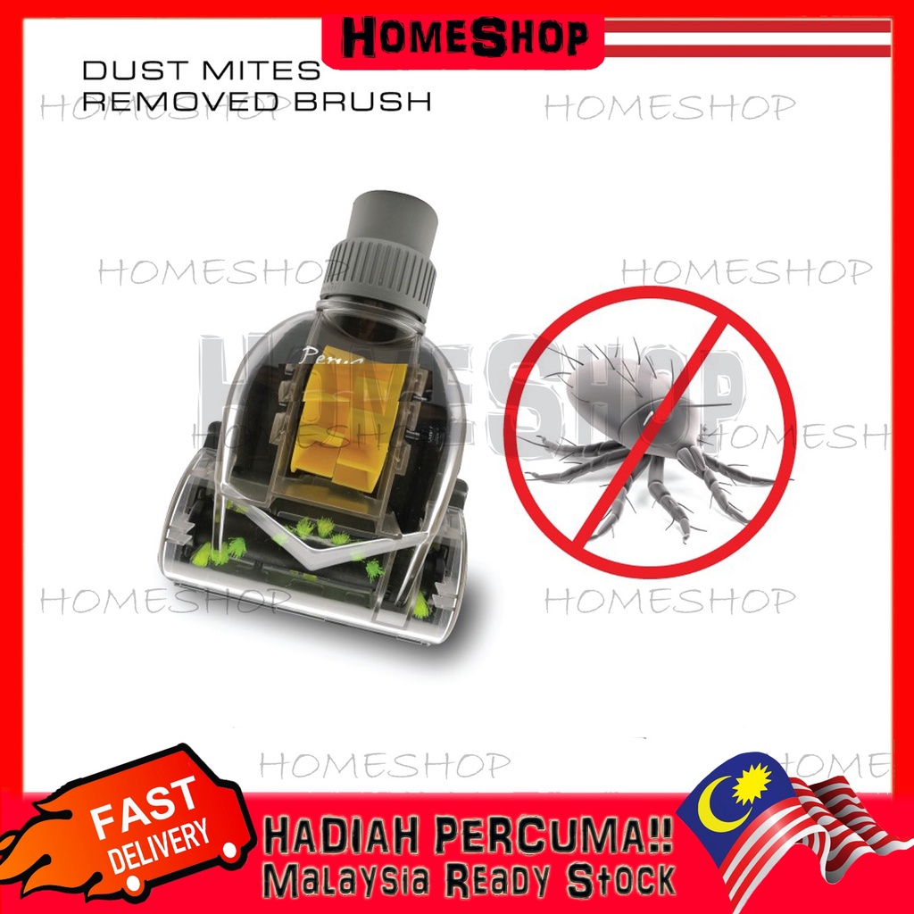 Anti Mite Brush Vacuum Turbo Kill Pet Bacteria Bed Bug Remover