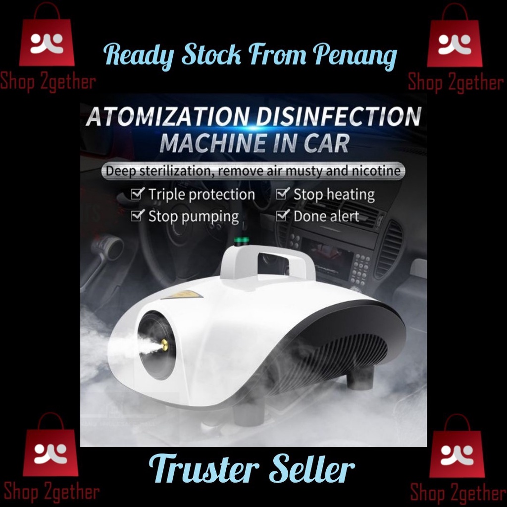 Ready Stock Malaysia Fogging Smoke Mist Fog Machine Nano Mist Machine Fogger Nano Sanitizer