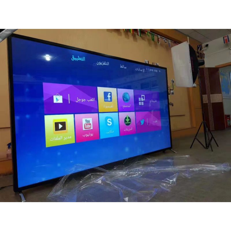 Smart TV 100" 4k builtin android Shopee Malaysia