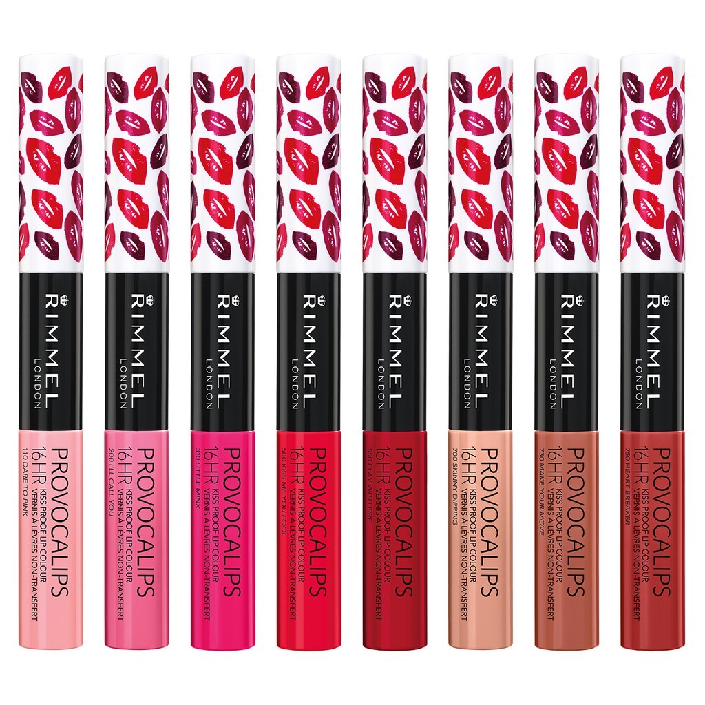 Rimmel London Provocalips 16Hr Kiss Proof Lip Colour Shopee Malaysia