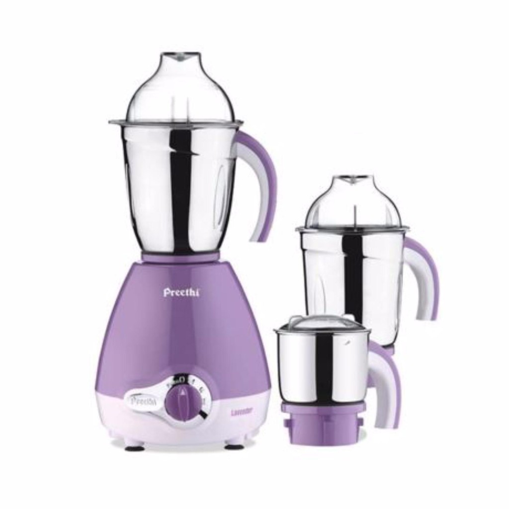 Preethi Lavender/Lavender Pro 3 JAR Mixer Grinder 600W Shopee Malaysia