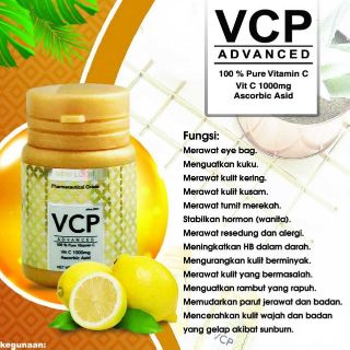 Vcp Advance Vitamin C 1000mg Set 2in1 Vit Power Set