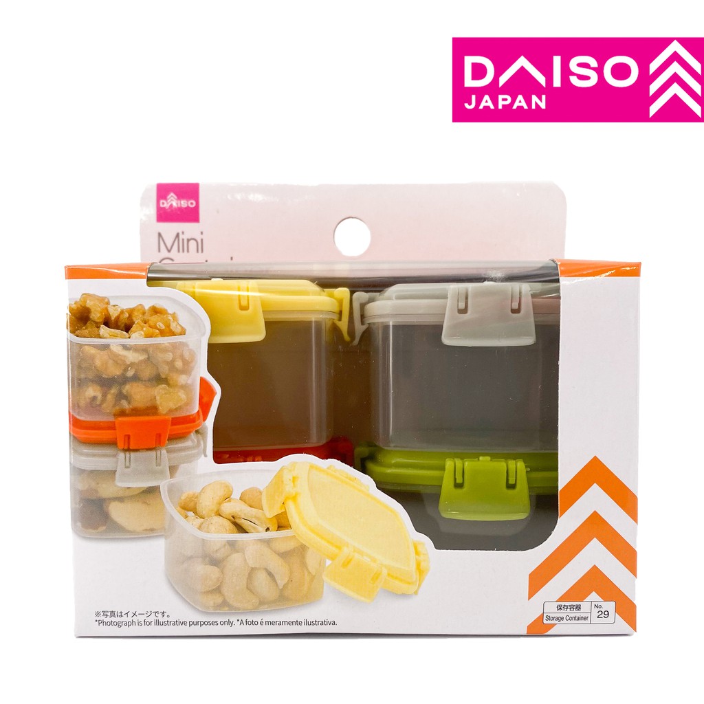 DAISO No29 Mini Container Set Shopee Malaysia