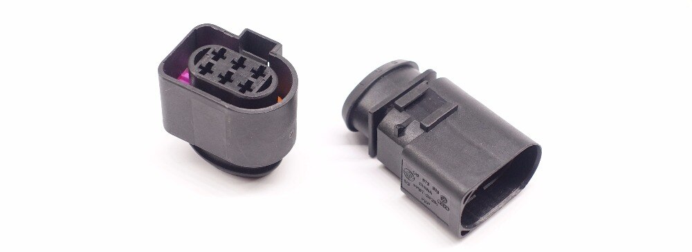 Essential Multi 6 Pin 3.5 Auto LSU 4.2 Oxygen Sensor Connector AUDI PASSAT 1J0973733 1J0 973 733 Female Male - Image 3