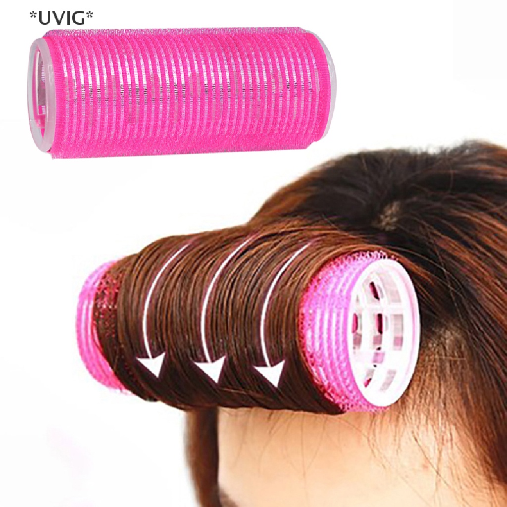 [[UVIG]] 4size Hair Rollers Hair Curlers Lazy Curler Hair Roller with aluminum sheet [Hot Sell]