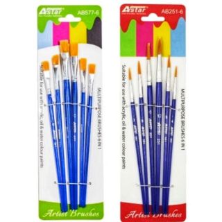 Berus Lukisan Berus Nylon Nylon Artist Brush 578 Size 0 2 4 6 8 10 12 14 16 18 Shopee Malaysia